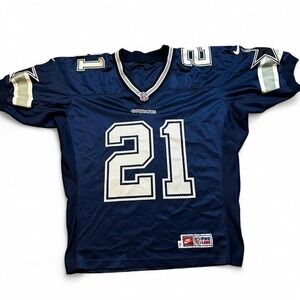 Vintage 1996 Team Nike Pro Line Authentic Dallas Cowboys Deion Sanders Jersey 48